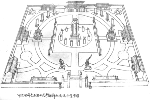 Mappa del Memoriale di Li Lao Neng